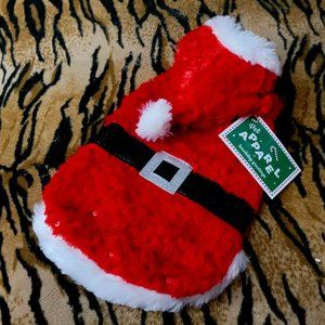 Pet Sweater Dog or Cat Fancy Plush w/ Bling New w/ tag!